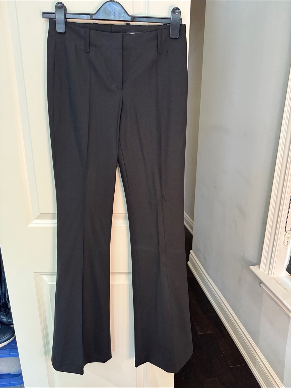 Hugo Boss Black Boot-Cut Dress Pants